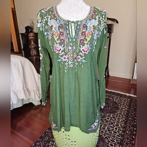 Johnny Was Tunic Top